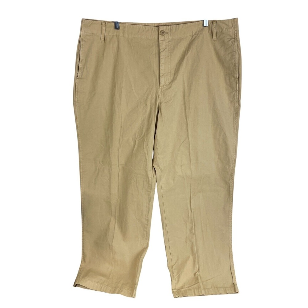 NEW‎ J Crew Womens Sailor Heritage Chino Pants Size 36 Brown Cotton Flat Front